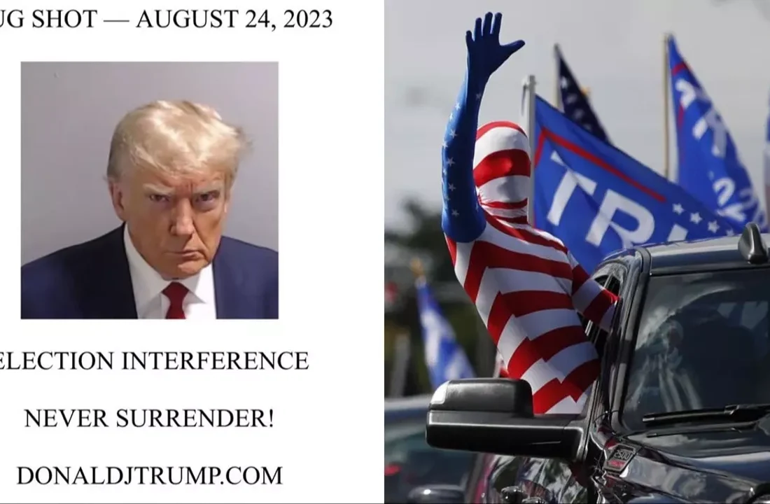 Sabıka fotoğrafı sonrası Trump’a para yağdı!