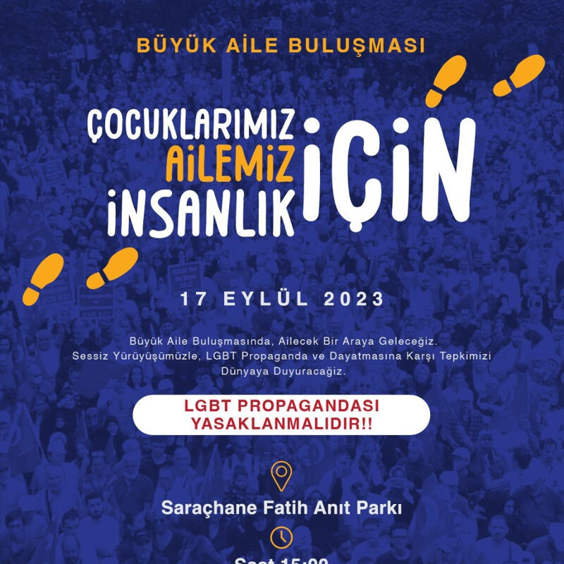 Farklı görüşler, tek bir amaç için Saraçhane’de buluşuyor: Son kale aile!