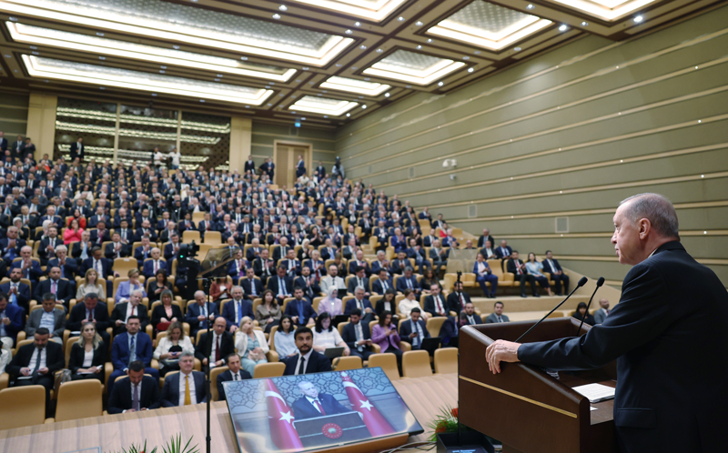 1,3 trilyon dolarlık OVP hedefi! Cumhurbaşkanı Erdoğan: Yüksek gelir grubu ülkeler arasına girmeyi öngörüyoruz