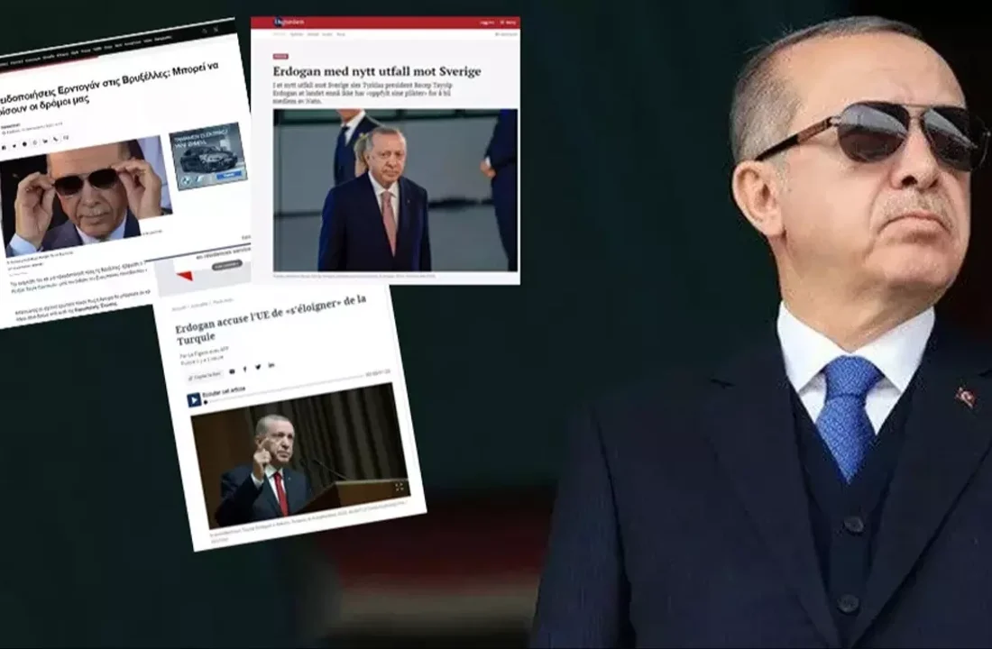 Cumhurbaşkanı Erdoğan’ın resti dünya basınında yankı uyandırdı: Brüksel’i uyardı