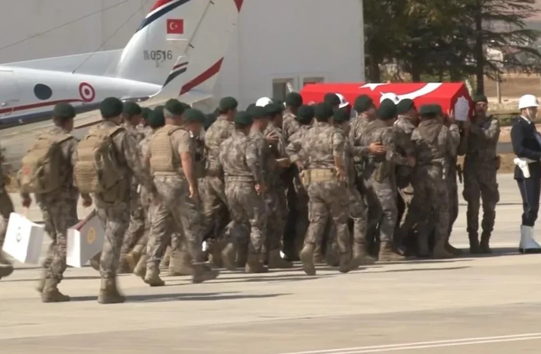 Şehit Hüseyin Şimşek’in naaşı memleketine uğurlandı