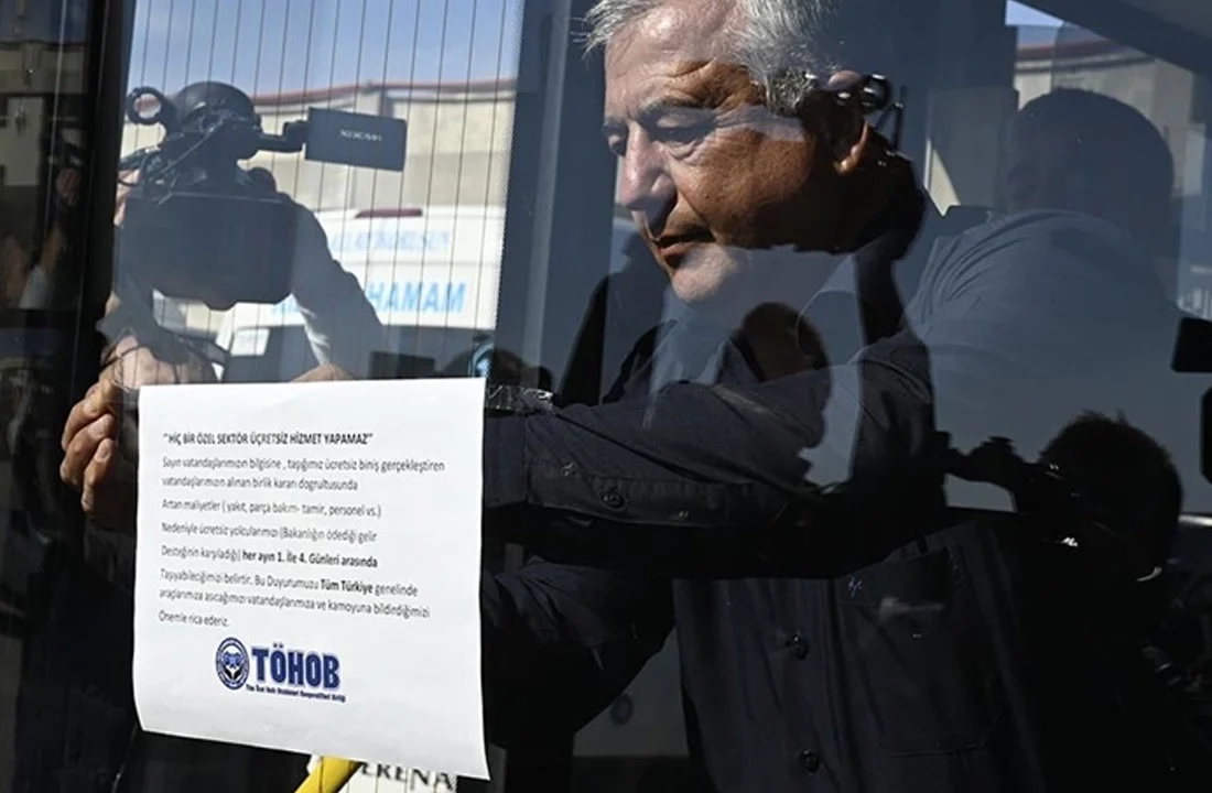 Otobüs şoförlerinden ‘ücretsiz ulaşım’ kararı
