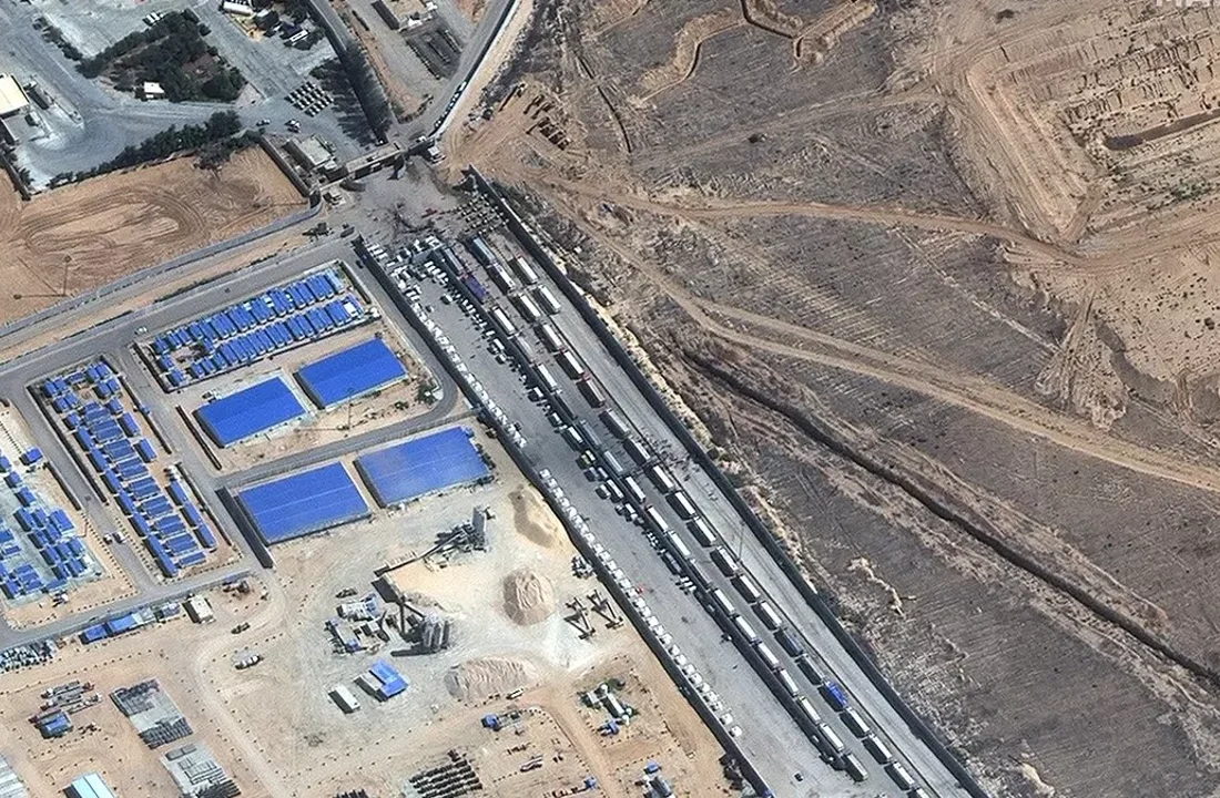 Refah Sınır Kapısı açıldı… Gazze’ye insani yardım konvoyu girişi başladı