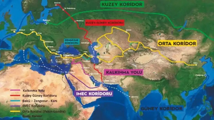 Trilyonluk proje! 4 ülke Türkiye’de buluşacak