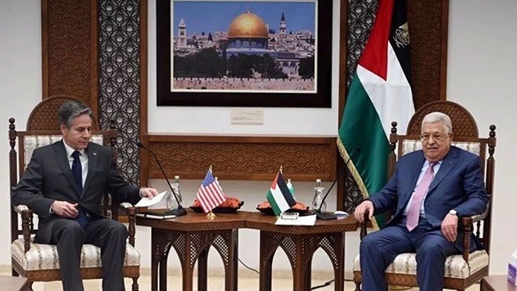 Batı Şeria’da sürpriz zirve: Blinken ile Abbas görüştü