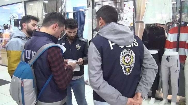 İstanbul’daki “Kalkan Operasyonları”nda 512 düzensiz göçmen yakalandı