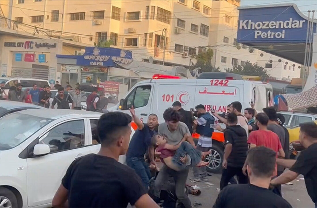 İsrail, Gazze Şeridi’ndeki Şifa Hastanesi’ni vurdu