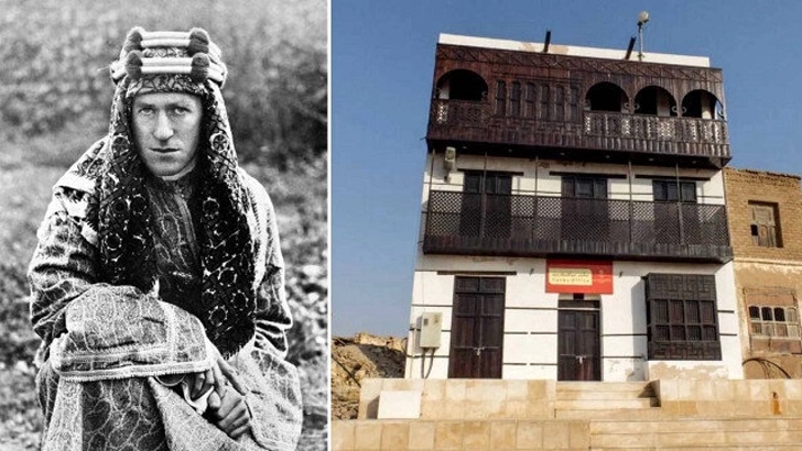 Suudi Arabistan’da Osmanlı’ya karşı Arapları kışkırtan İngiliz casusu Lawrence’in evi müze oldu