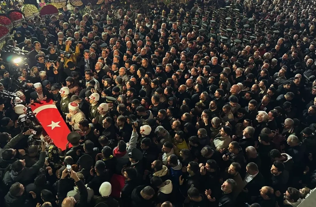 Türkiye kahraman şehitlerini uğurladı…