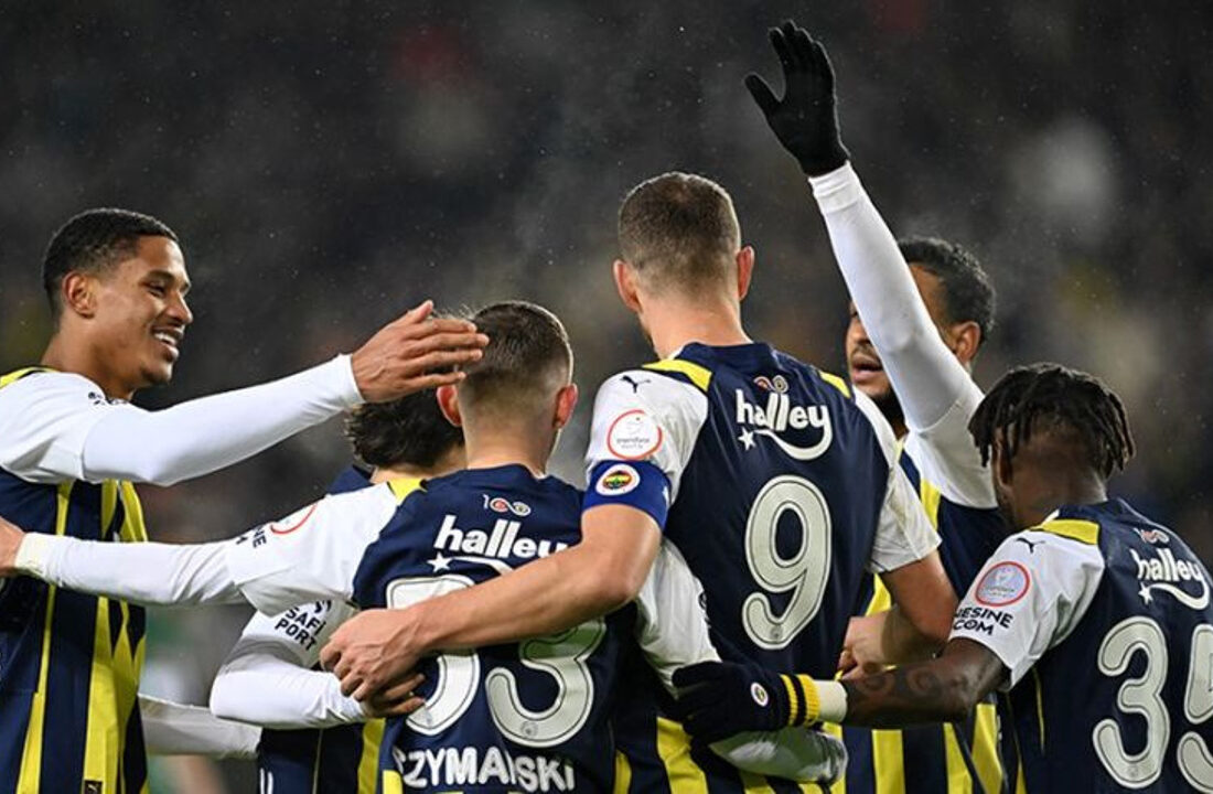 Kadıköy’de futbol resitali: Fenerbahçe 7 golle kazandı
