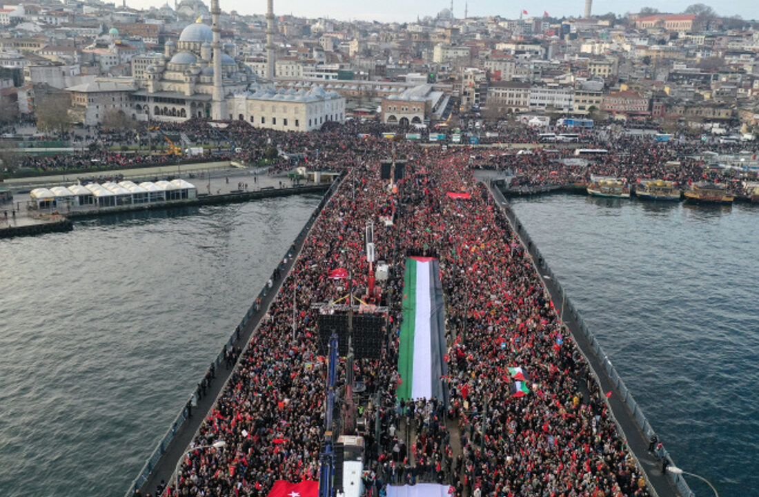 2024’ün ilk gününde İstanbul’da TEPKİ yürüyüş