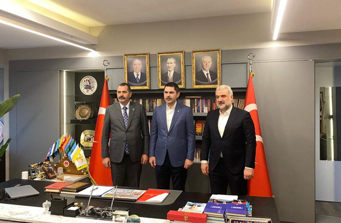 Murat Kurum’dan MHP’ye ziyaret