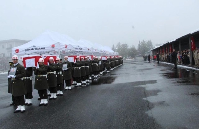 Bu acının tarifi yok! 9 vatan evladına uğurlama