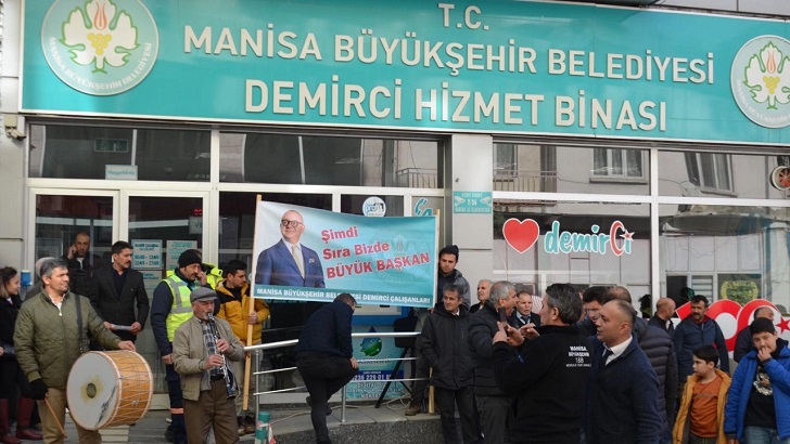 Büyükşehir çalışanlarının maaş zammı sevinci