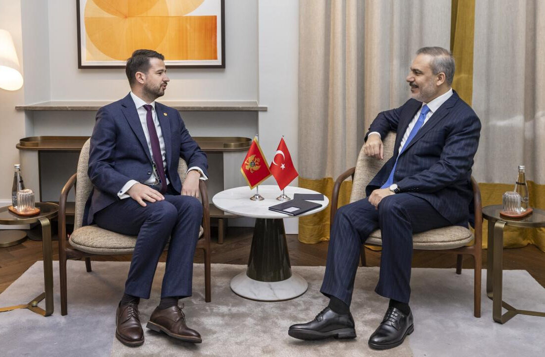 Bakan Fidan, Karadağ Cumhurbaşkanı ve Kosova Başbakan Yardımcısı’yla bir araya geldi