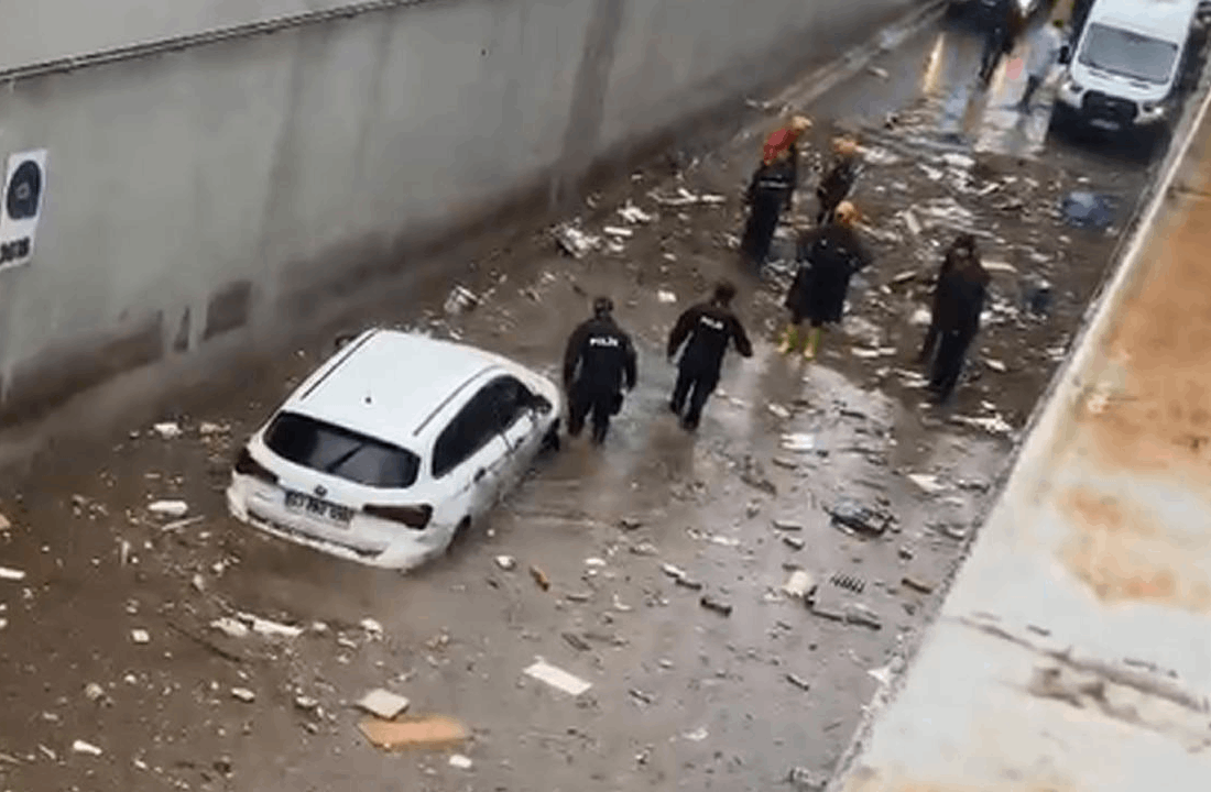 Antalya’da sel can aldı