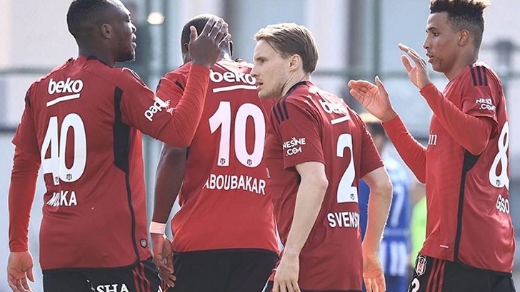 Beşiktaş hazırlık maçında farklı kazandı