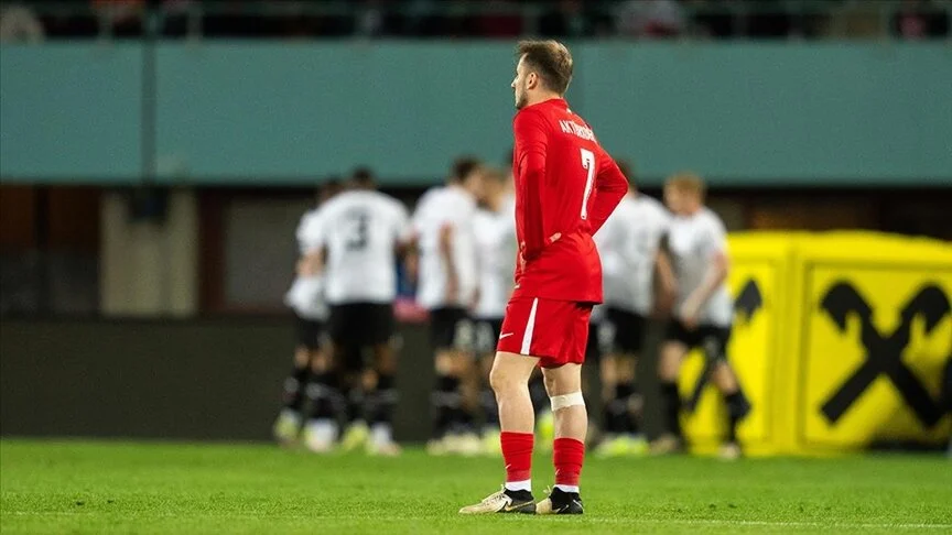 Türkiye deplasmanda Avusturya’ya yenildi