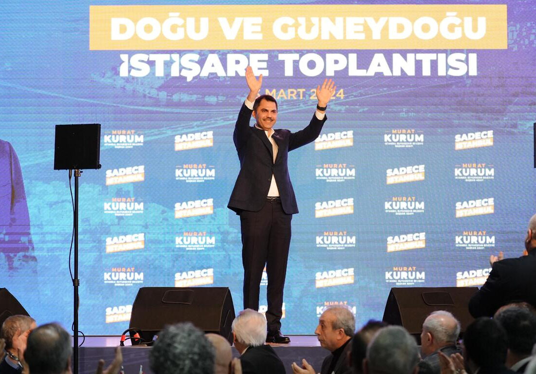 İBB Başkan Adayı Murat Kurum: Tek bayrak, tek millet, tek devlet, tek vatan işaretimizin neyinden rahatsız oldun?