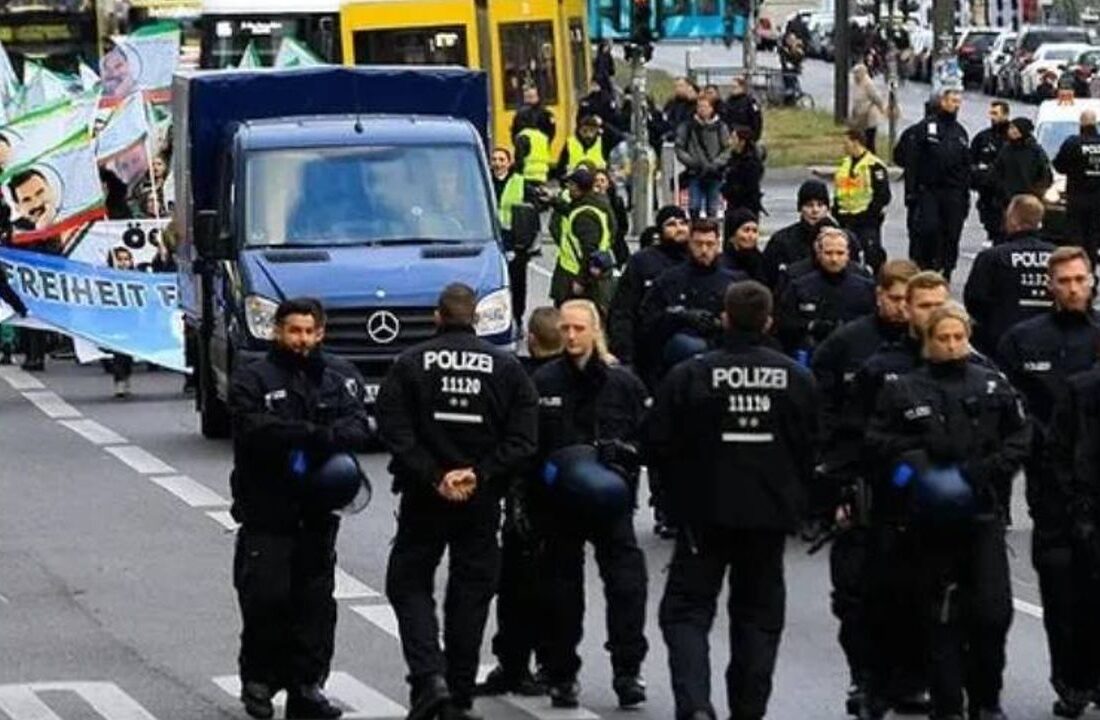 Alman polisinden terör örgütü PKK mitingine izin çıkmadı