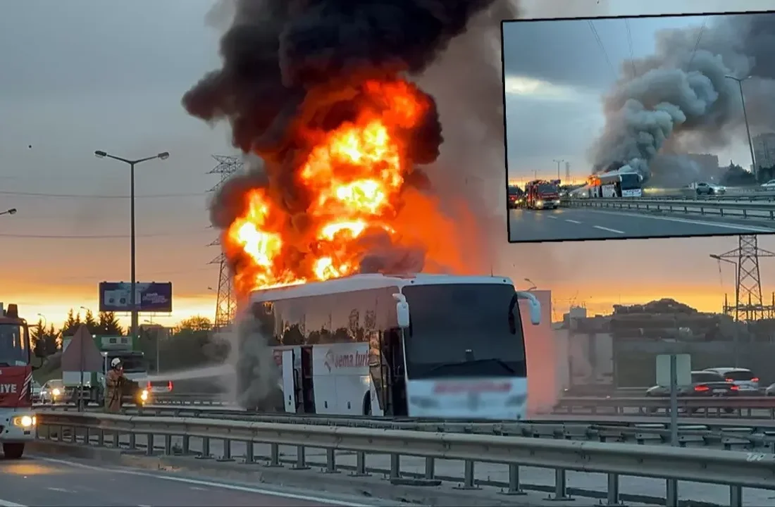 Peş peşe otobüs yangını! Yolculardan korkunç iddia: İlk başta kokudan rahatsız olduk