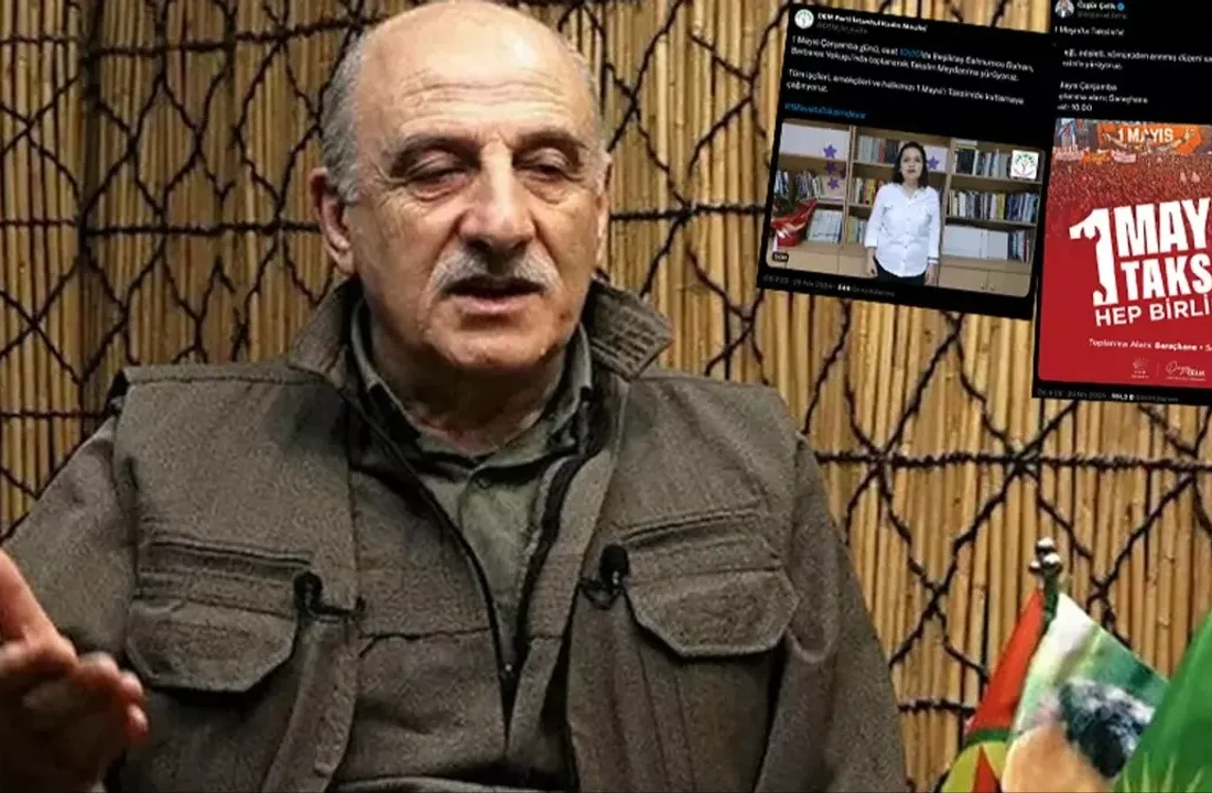 Terör örgütü PKK’nın ”1 Mayıs” çağrısına DEM Parti ve CHP’den destek!