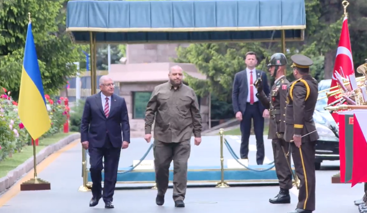 Ukrayna Millî Savunma Bakanı Umerov Türkiye’de