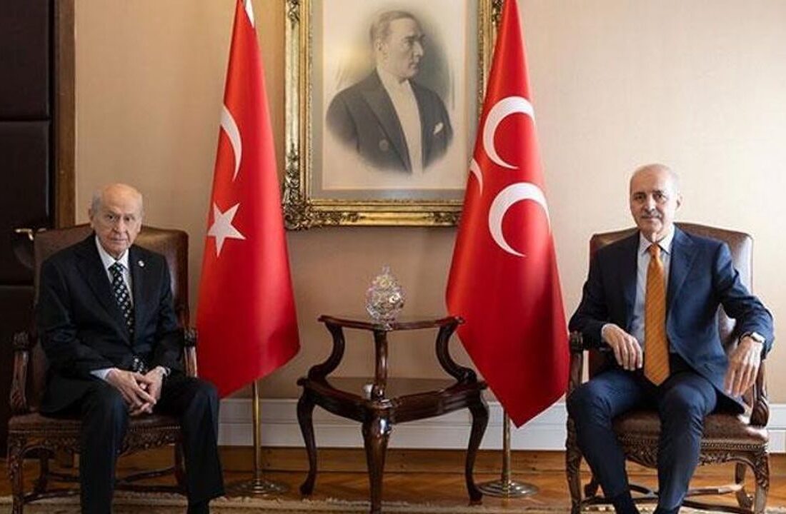 Kurtulmuş’tan MHP Lideri Bahçeli’ye yeni anayasa ziyareti: Son derece verimli geçti