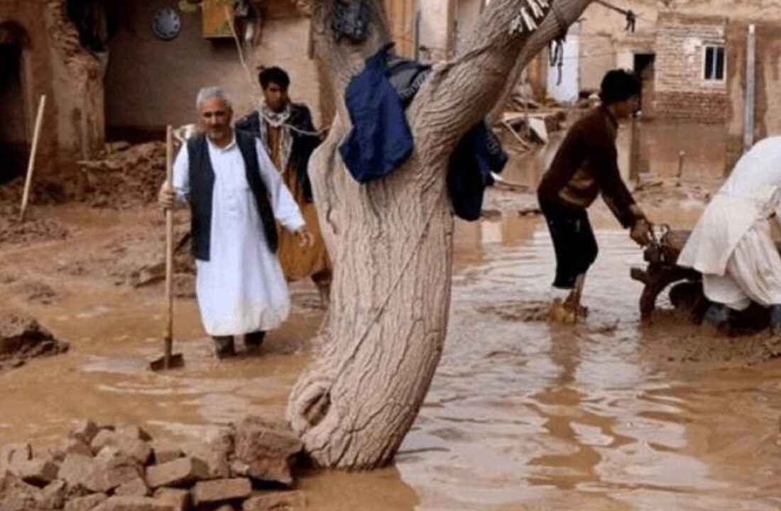Afganistan’ın Güney Türkistan bölgesini sel vurdu