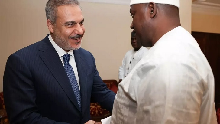 Bakan Fidan’dan Gambiya’da peş peşe temaslar