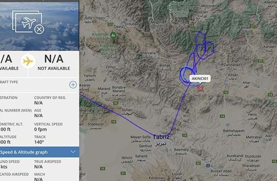 Reisi’nin helikopterini arayan Akıncı İHA’yı 2,8 milyon kişi izledi