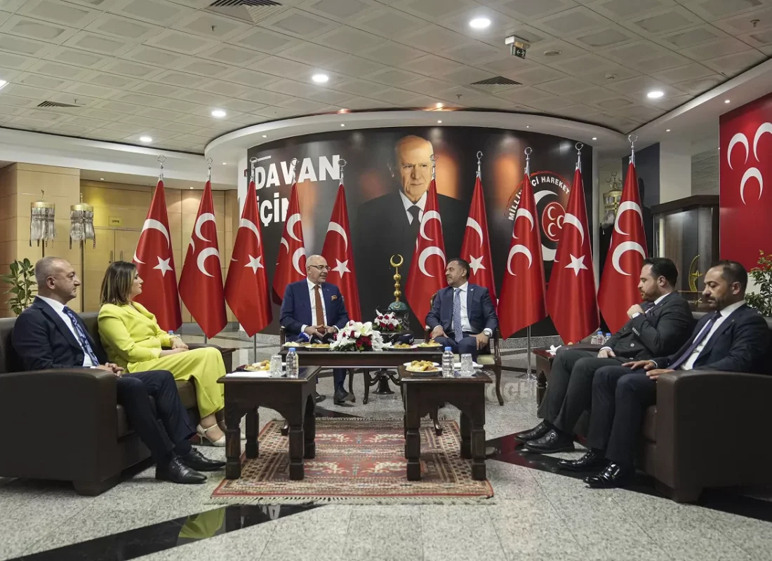 MHP’de bayramlaşma sürüyor