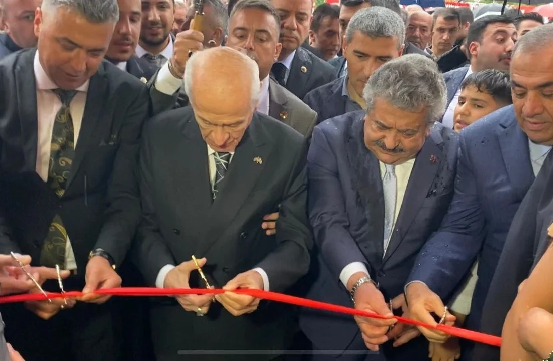 MHP Lideri Devlet Bahçeli Ankara’da açılışa katıldı
