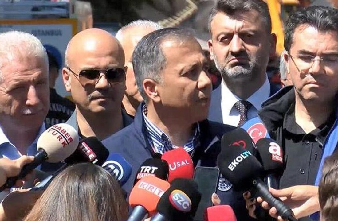 İstanbul’da çöken bina! Bakan Yerlikaya: Hem adli hem de idari soruşturma var