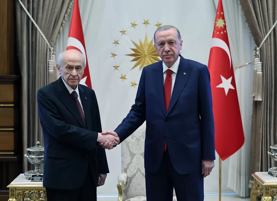 Cumhurbaşkanı Erdoğan ve MHP lideri Bahçeli görüşmesi sona eerdi