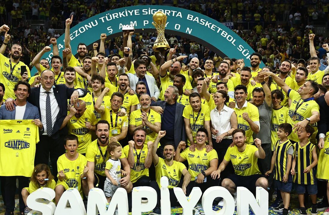 Fenerbahçe Beko tarihinde 11. kez şampiyon