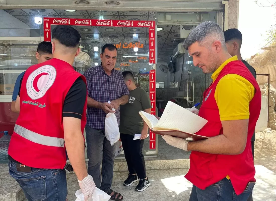 Türk Kızılayı, Kerkük kentindeki ihtiyaç sahiplerine kurban eti dağıttı