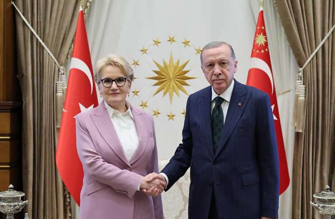 Cumhurbaşkanı Erdoğan, Meral Akşener’i kabul etti