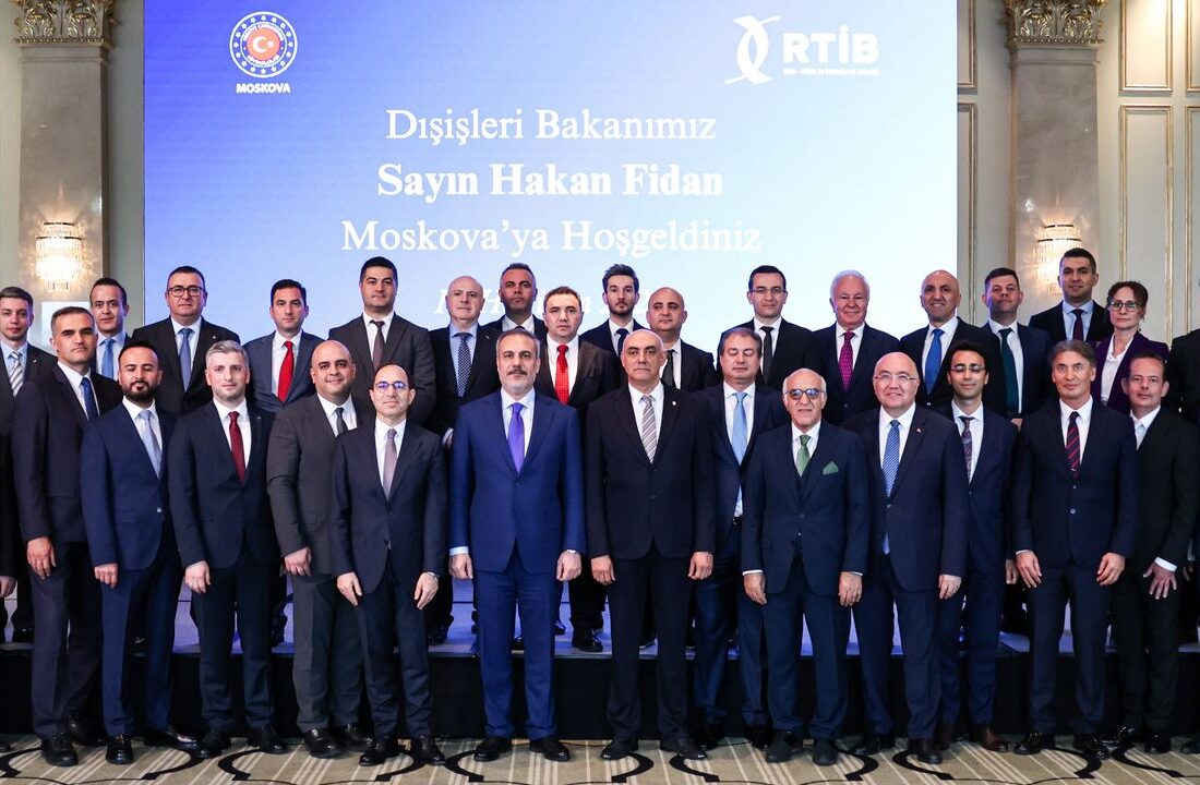 Bakan Fidan, Moskova’da Rus-Türk İş İnsanları Birliğinin etkinliğine katıldı