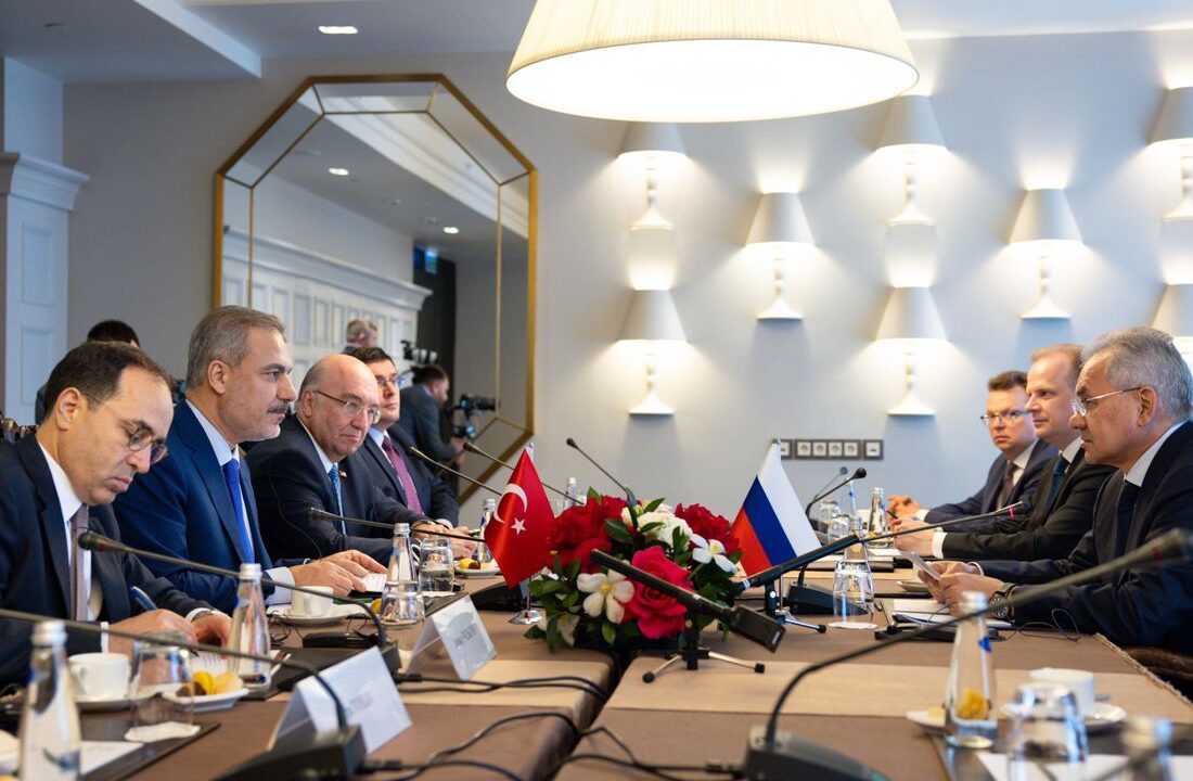 Bakan Fidan, Sergey Şoygu ile görüştü