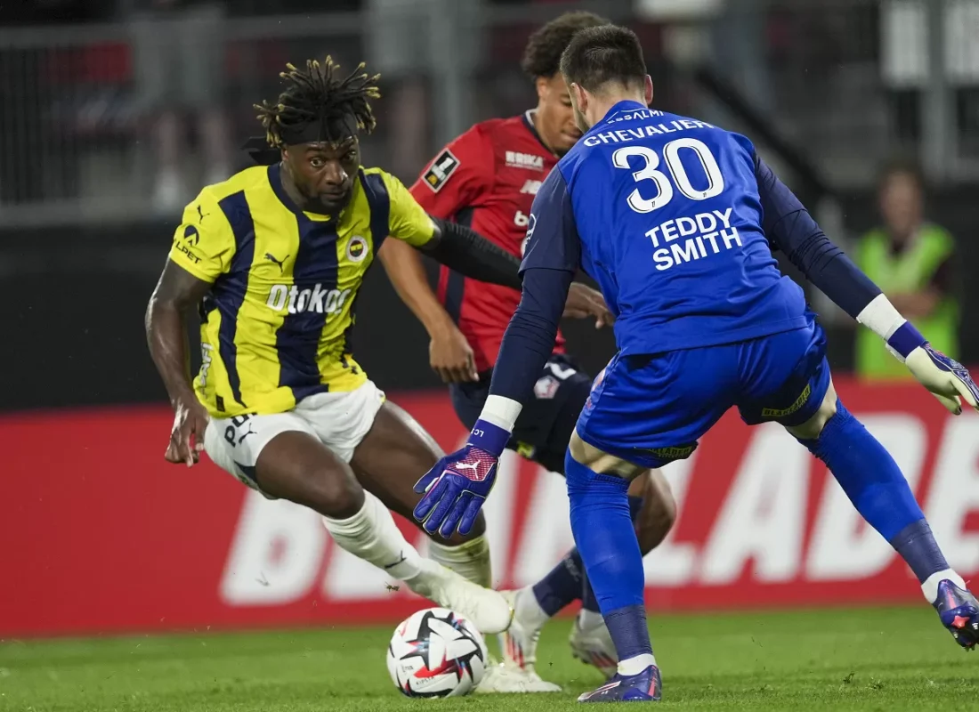 Fenerbahçe, Lille’e 2-1 mağlup oldu