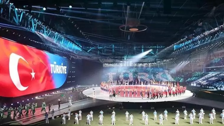 5. Dünya Göçebe Oyunları muhteşem bir açılış töreni ile gerçekleşti!