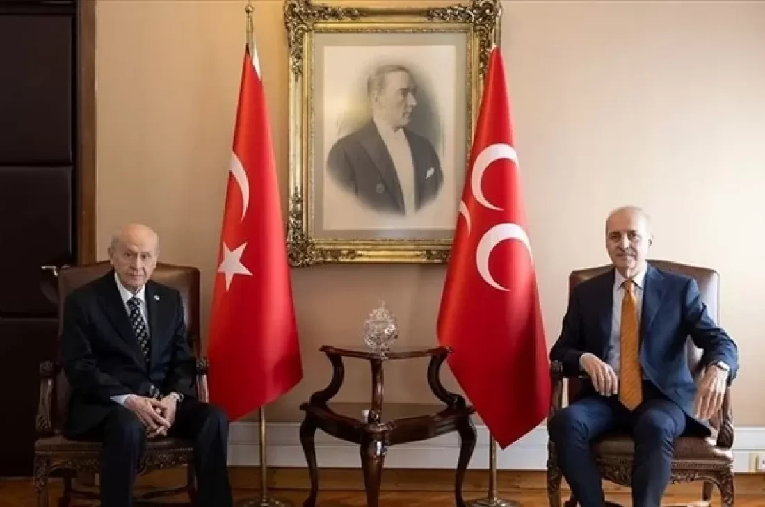 Numan Kurtulmuş, Devlet Bahçeli’yi ziyaret etti