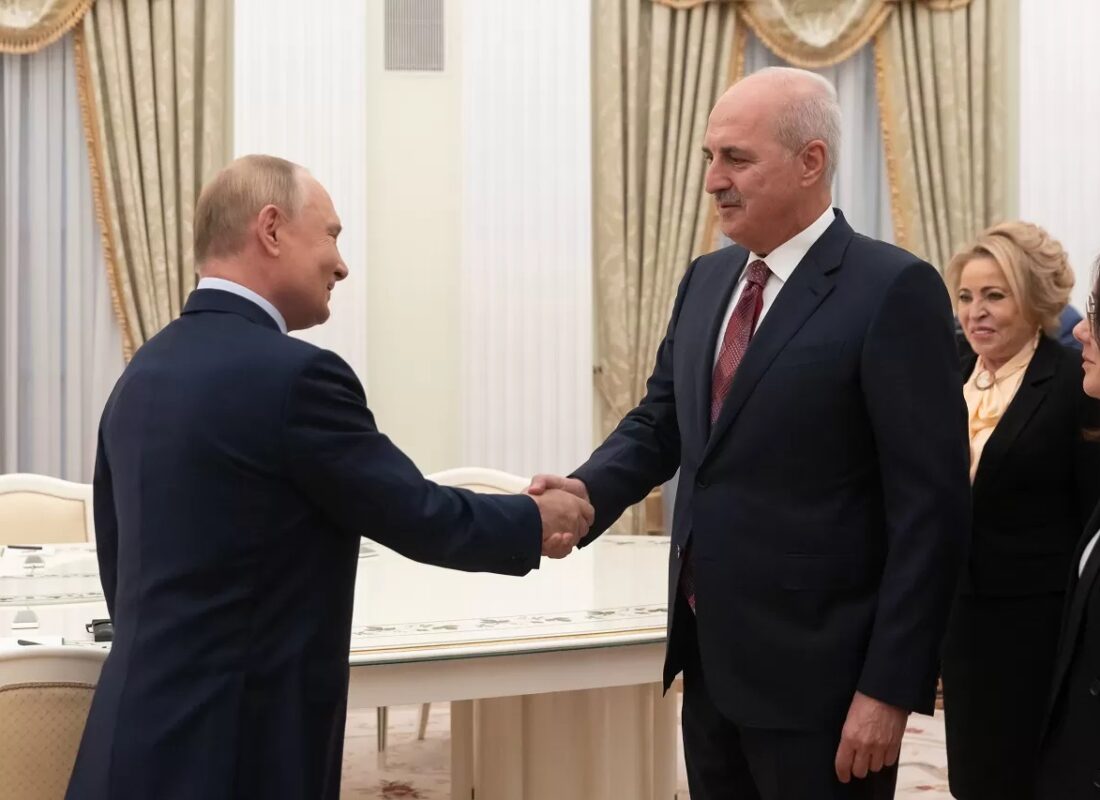 TBMM Başkanı Kurtulmuş, Putin ile görüştü: Türkiye-Rusya ilişkileri güçleniyor!