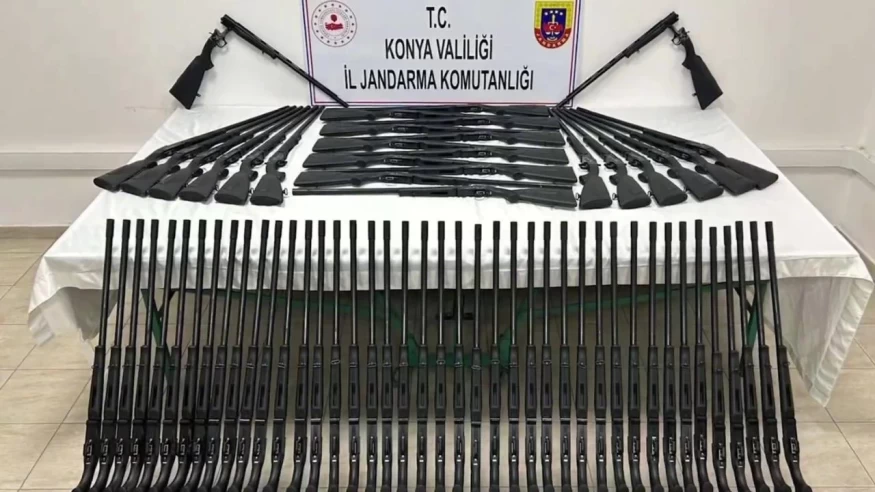 81 ilde silah kaçakçılığına darbe: 2 bin 511 silah ele geçirildi