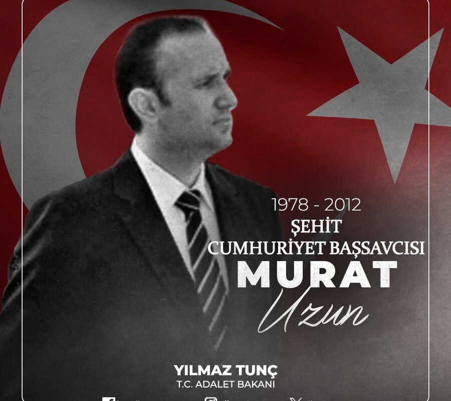 Bakan Tunç, terör şehidi Cumhuriyet Başsavcısı Uzun’u andı