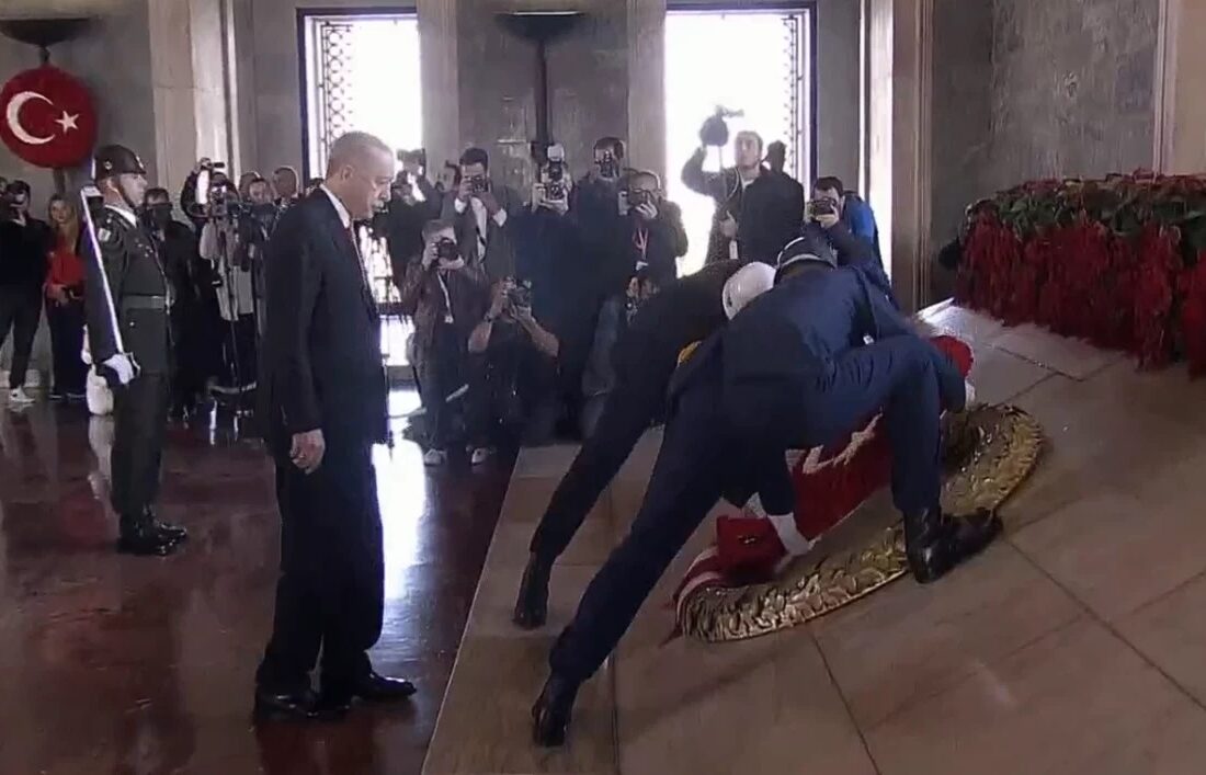 Cumhurbaşkanı Erdoğan ve devlet erkanı Anıtkabir’de