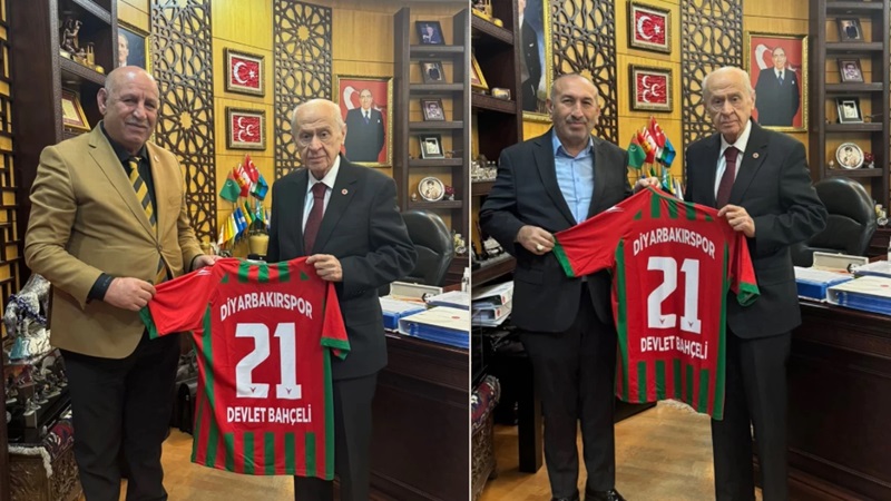 MHP Lideri Bahçeli’ye Diyarbakırspor forması