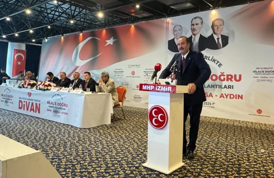 MHP İzmir’de! Tamer Osmanağaoğlu: Biz kaya gibi bir Cumhur İttifakıyız