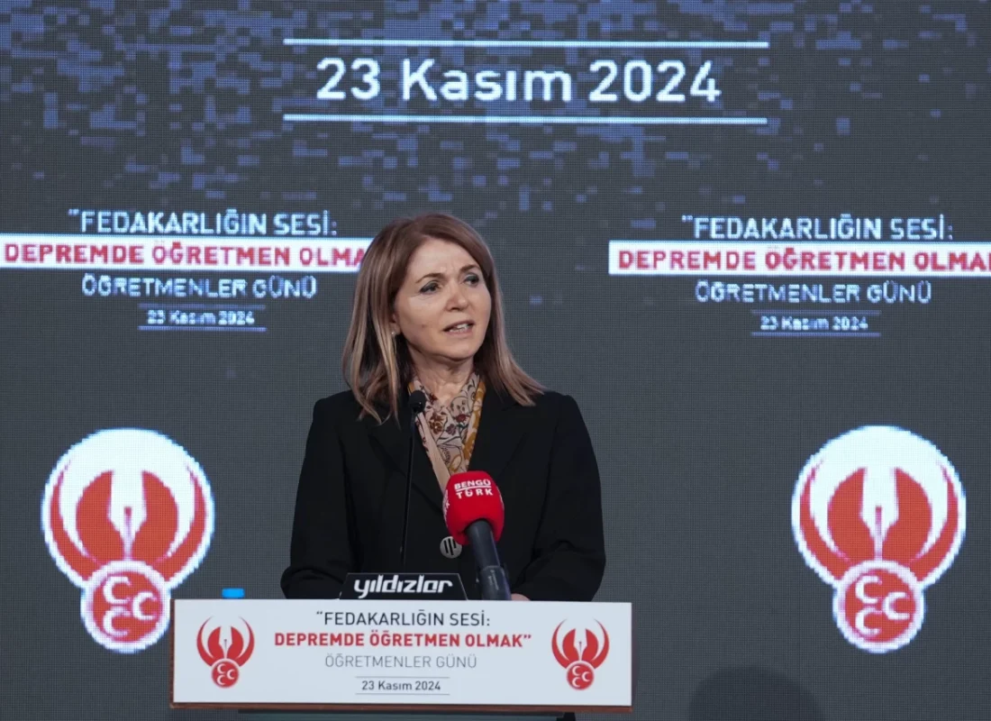 MHP’li Zuhal Topçu: Öğretmen demek dünya demektir